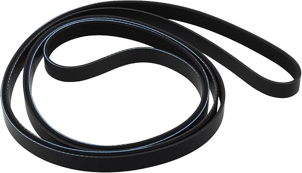 SING F LTD 1965PH8 V-Ribbed Belt 00657917 Drive Belt Compatible with Bosch Compatible with Whirlpool Compatible with Bauknecht Tumble Dryer Rubber Drum Belt with 8 Ribs