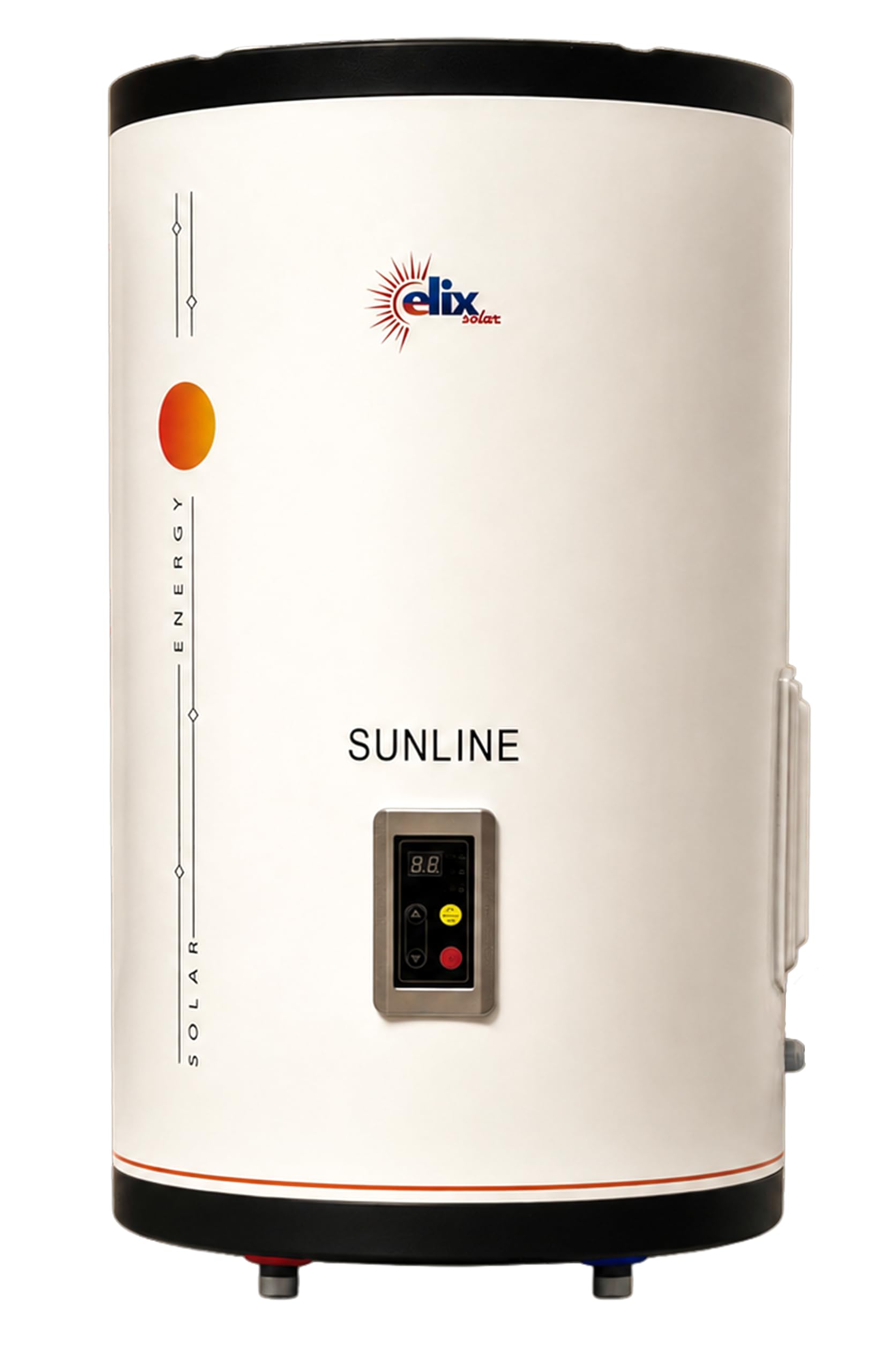 Elix Calentador de Agua Solar 60L | Termo Solar Fotovoltaico para Agua Caliente (incorporado MPPT, 60L)