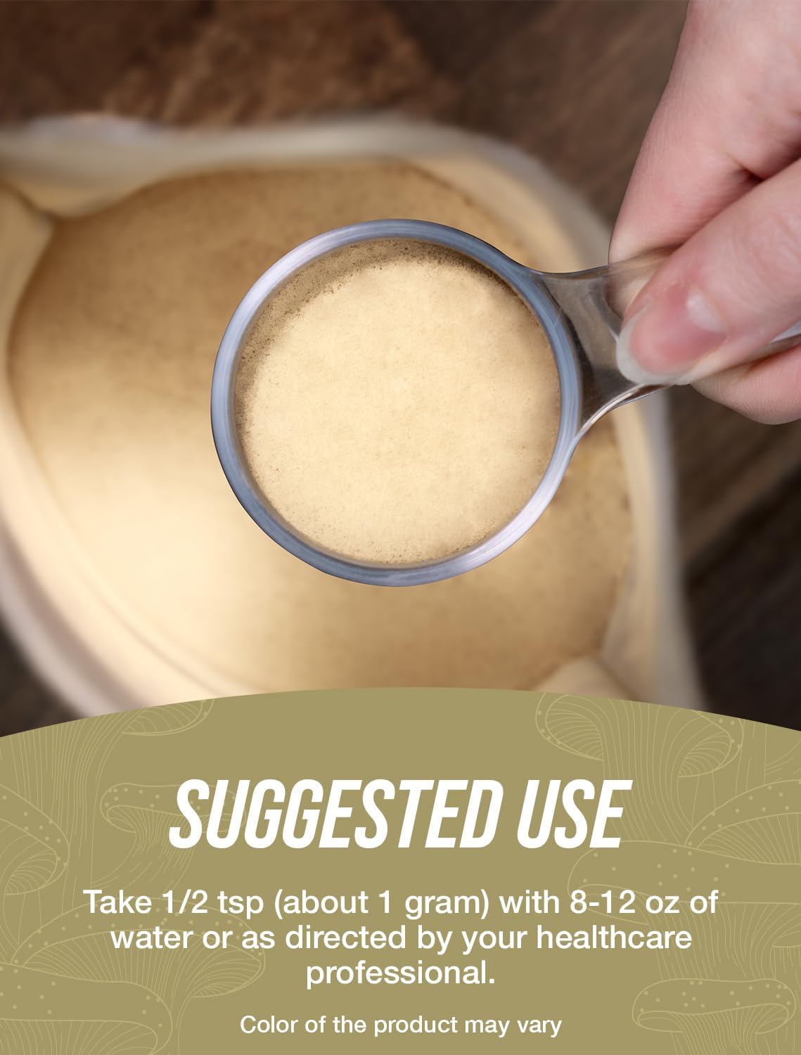 BulkSupplements.com Tremella Mushroom Extract - Tremella Fuciformis Extract, Mushroom Supplement - Vegan & Gluten Free, 1g per Serving, 100g (3.5 oz) (Pack of 1) - Image 4