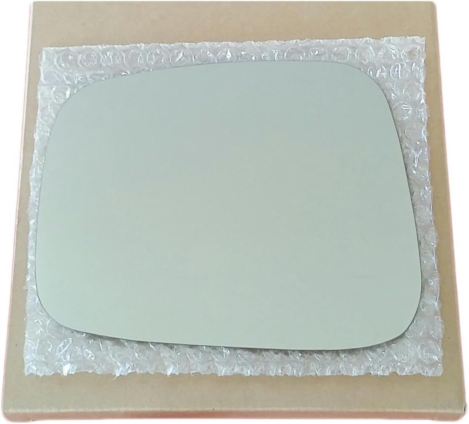 Mirror Glass and Adhesive for 98-04 Isuzu Rodeo / 98-02 Honda Passport / 98-00 Amigo Driver Left Side Replacement