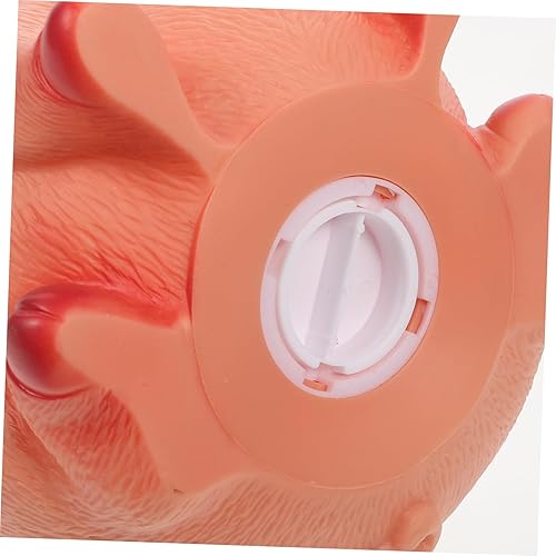 Miniatura 9 de SEWACC 1 hucha de cerdo de resina, banco de monedas inastillable, con forma de cerdo, caja de dinero con forma de cerdo, maceta de ahorro para niños