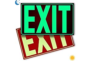 Glow-in-the-Dark Battery Powered Exit Signs: Maximum Visibility and Safety