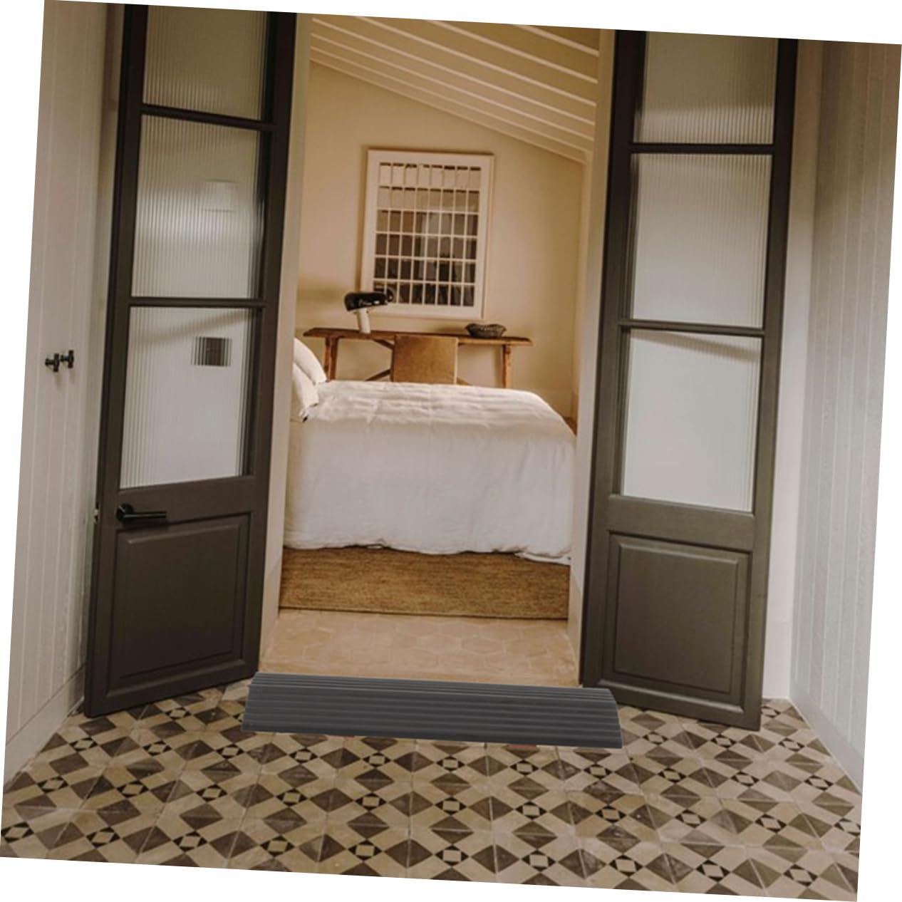 10pcs Plastic Ramp Pad for Robot Vacuum Cleaners Skid Household Ramps for Easy Step Climbing Stylish Indoor Use Lightweight and Portable Design Compatible Models