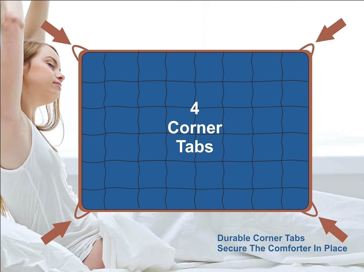 All Season Down Alternative Pinch Pleat Oversized King - 120 x 98 Inches Comforter Duvet Insert with 4 Tabs/Loops - 1 Piece Comforter 350 GSM Quilted Super Soft - Red