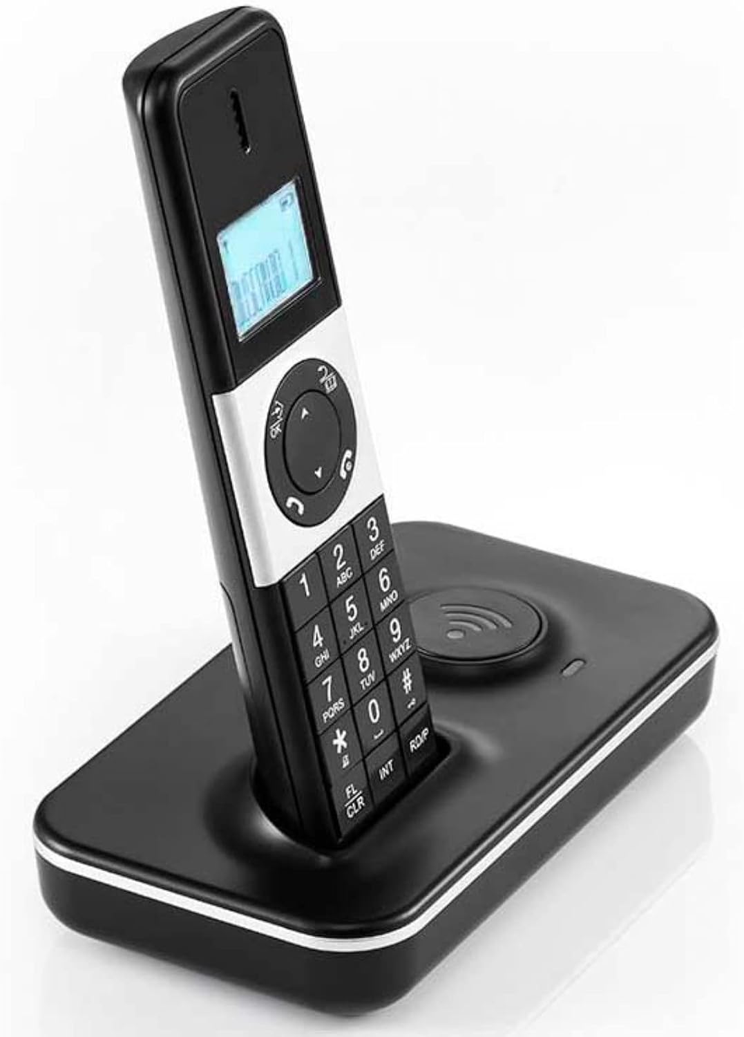 Cordless Phone for Home with 1.9GHz Talking Caller ID Expandable Up to 5 Handsets,Multiple Display Languages
