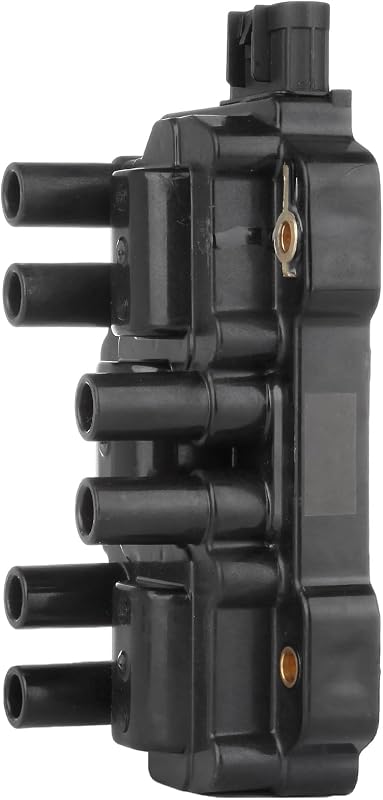 Bobina de ignição ECCPP UF434 12 V com 6 terminais – 1 unidade