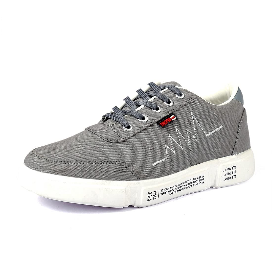 ROCKFIELD Casual Sneaker Shoes for Men | Enhanced Comfort with Cushioned Insole 390 (Grey, 9) (B0CLNSNJZ4) Amazon Price History, Amazon Price Tracker