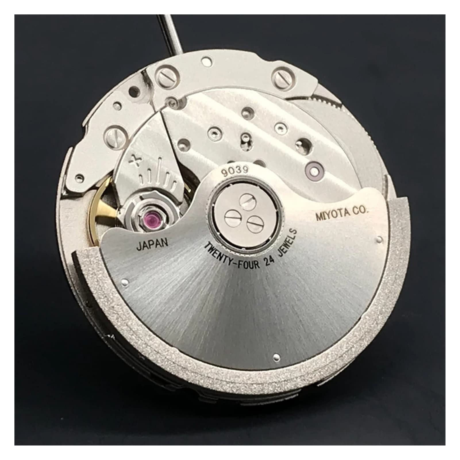 Movimiento mecánico esqueletizado 9039 de 24 Joyas, Mecanismo automático de Alta precisión, Piezas de Reloj a Las 3 en Punto, Kits de reparación de Relojes