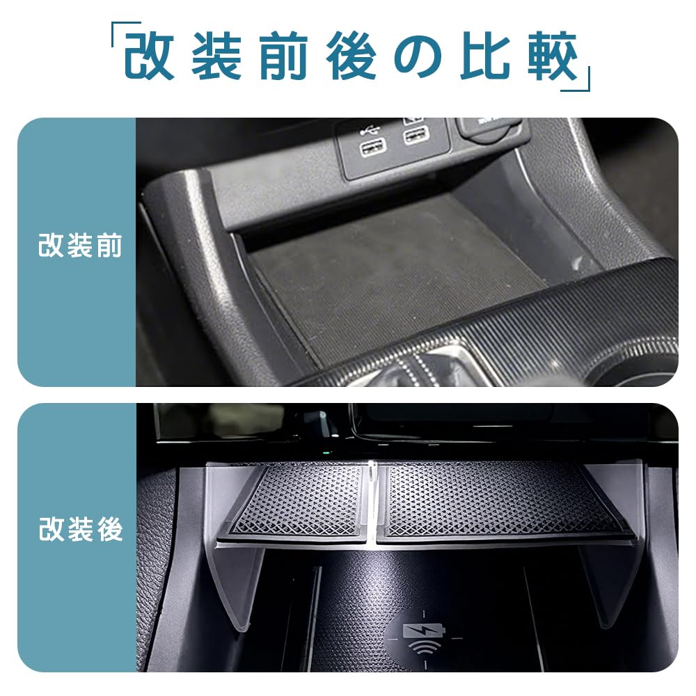 Amazon | TANGDUTUTU 対応 シビック 11代目 FL1 コンソールボックス