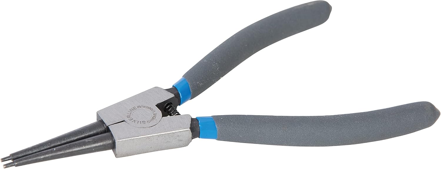 Silverline PL70 External Circlip Pliers, Grey, 180 mm