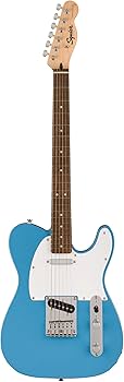 Amazon.com: Fender Squier Sonic Telecaster - California Blue