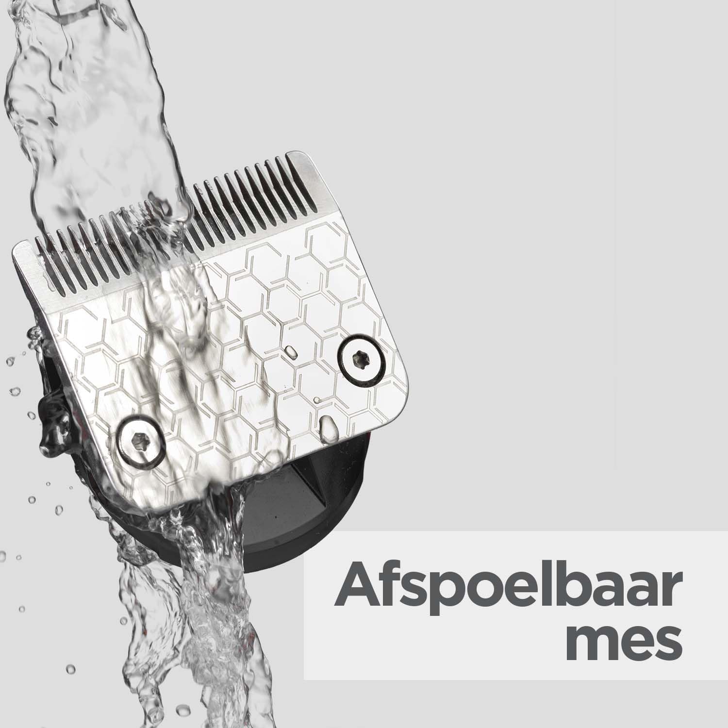 BaByliss Graphite Precision Haarschneider, 8 Kammführungen, 40 Schnittlängen, Kühl bleibende Graphit-Klinge, Lihitum-Ionen Akku, E987E