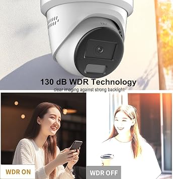 DS-2CD2387G2H-LISU/SL 4K Turret Dome POE IP Camera 2.8MM Lens kconnect