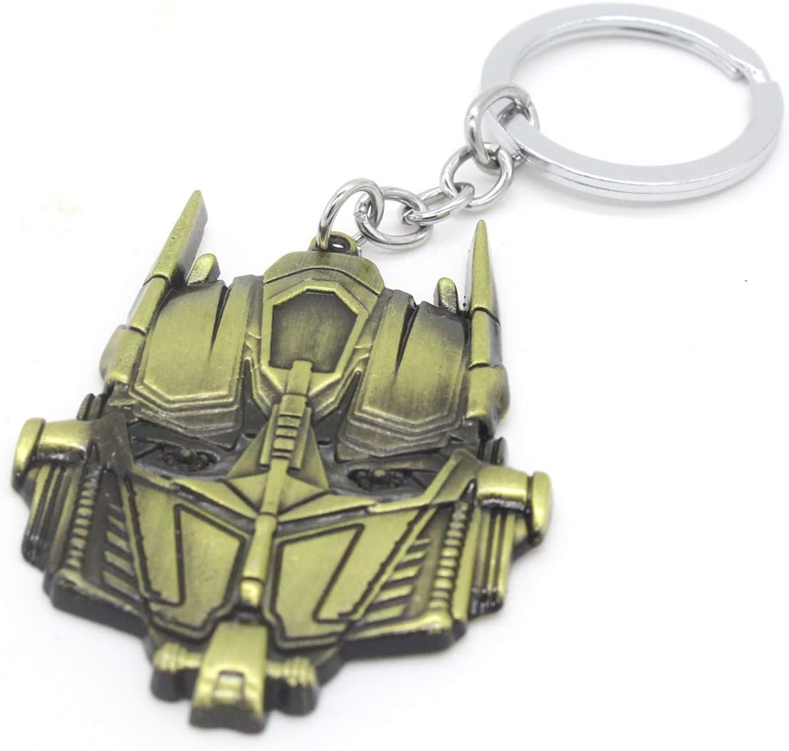 Numen Technology Transformers car keychains Metal Key Ring key holder wallet pendants backbag decoration Color Bronze