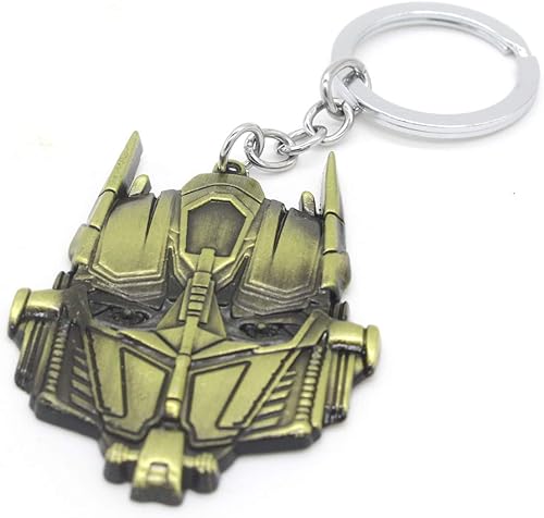 Miniatura 1 de Numen Technology Transformers Optimus Prime - Llaveros de metal para llavero color bronce