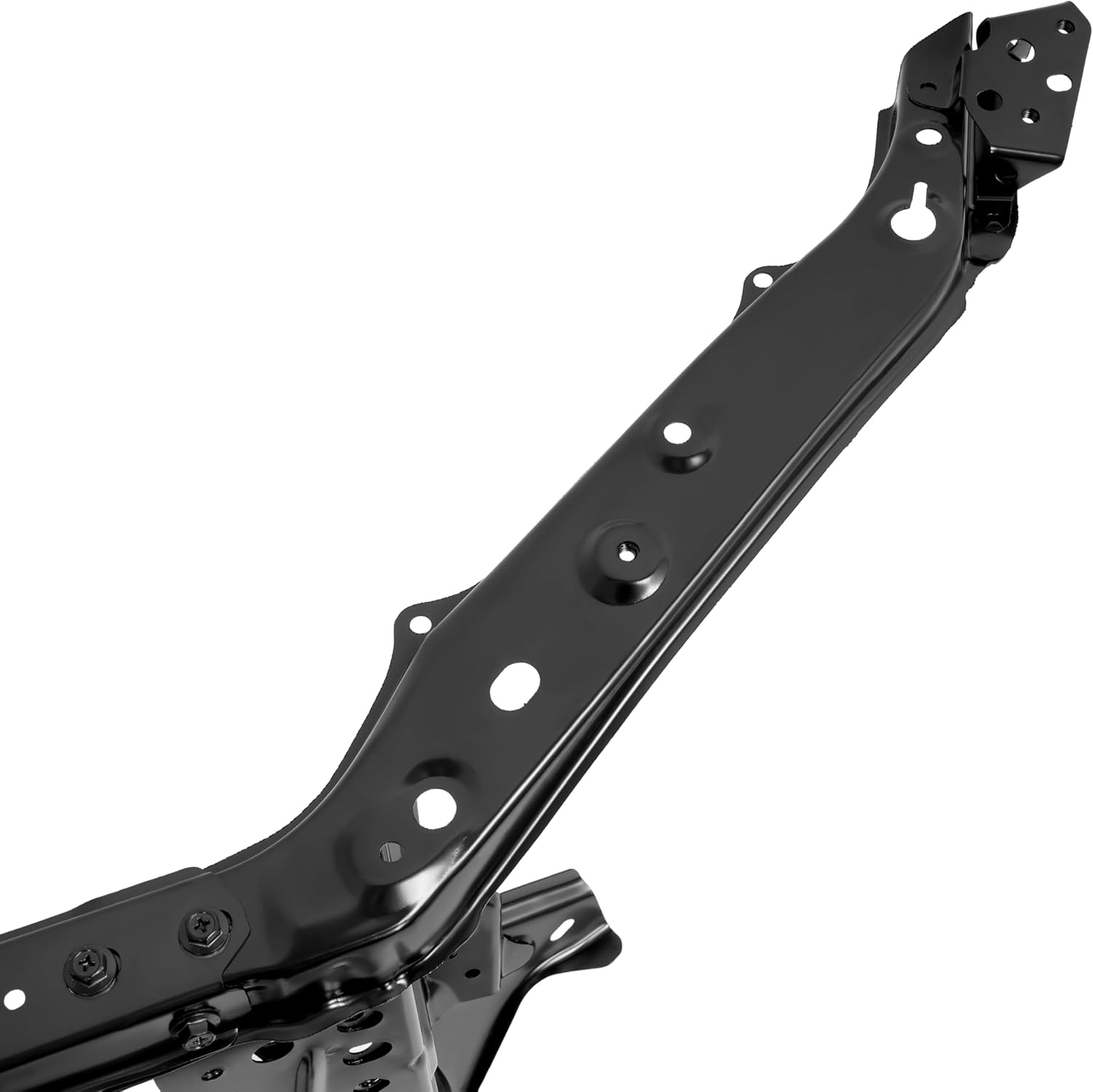 Radiator Support Compatible with 2015-2021 Subaru WRX STI Replacement for SU1225148 53029FJ0939P Electrophoresis Steel Primed Black