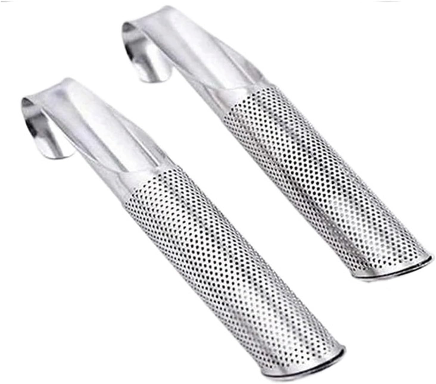 1Pcs Stainless Steel Tea Infuser Pipe Shape Metal Strainer Hanging Filter For Mug Teapot