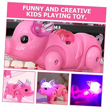 ビンテージ　人形　音楽家　ギター　ブタ　置物　インテリア　工芸品　A3445 Amazon.co.jp: Vaguelly 歩く 豚 ライト 音楽 豚 ミュージカル