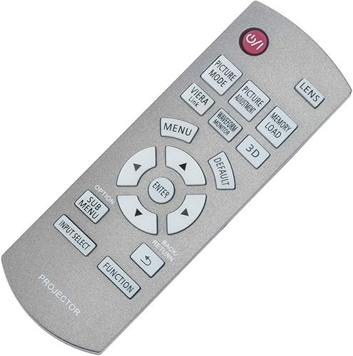 Miniatura 3 de N2QAYB000680 Reemplazo de control remoto para proyector Panasonic PT-AE7000 PT-AE7000U PT-AE8000 PT-AE8000U PT-AE8000EA PT-AE8000EH PT-AE8000EZ