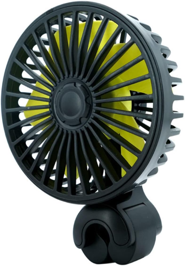 Holibanna Ventilador USB para Asiento Trasero de Coche con Clip Ventilador Eléctrico de para de Aire y Verano