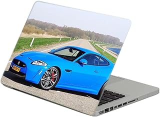 TAT Stains Liquid Texture Printed Laptop Sticker Multicolour-14 inch-6613