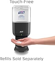 Vista 2 de PURELL ES8 Automatic Hand Sanitizer Dispenser, Graphite, for 1200 mL PURELL ES8 Hand Sanitizer Refills (Pack of 1) - 7724-01