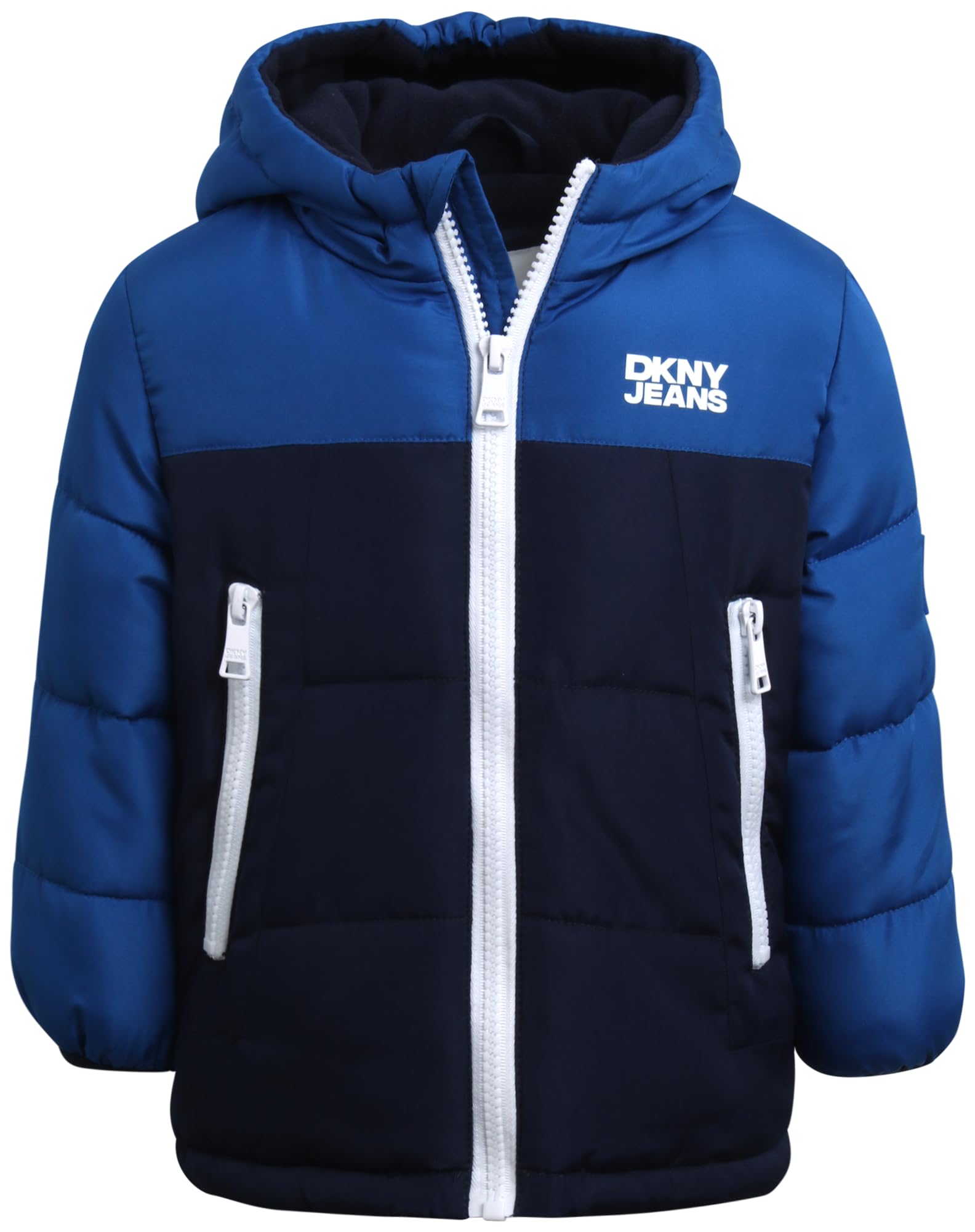 Toddler Jackets Boys DKNY Toddler Boys Puffer Jacket Sherpa