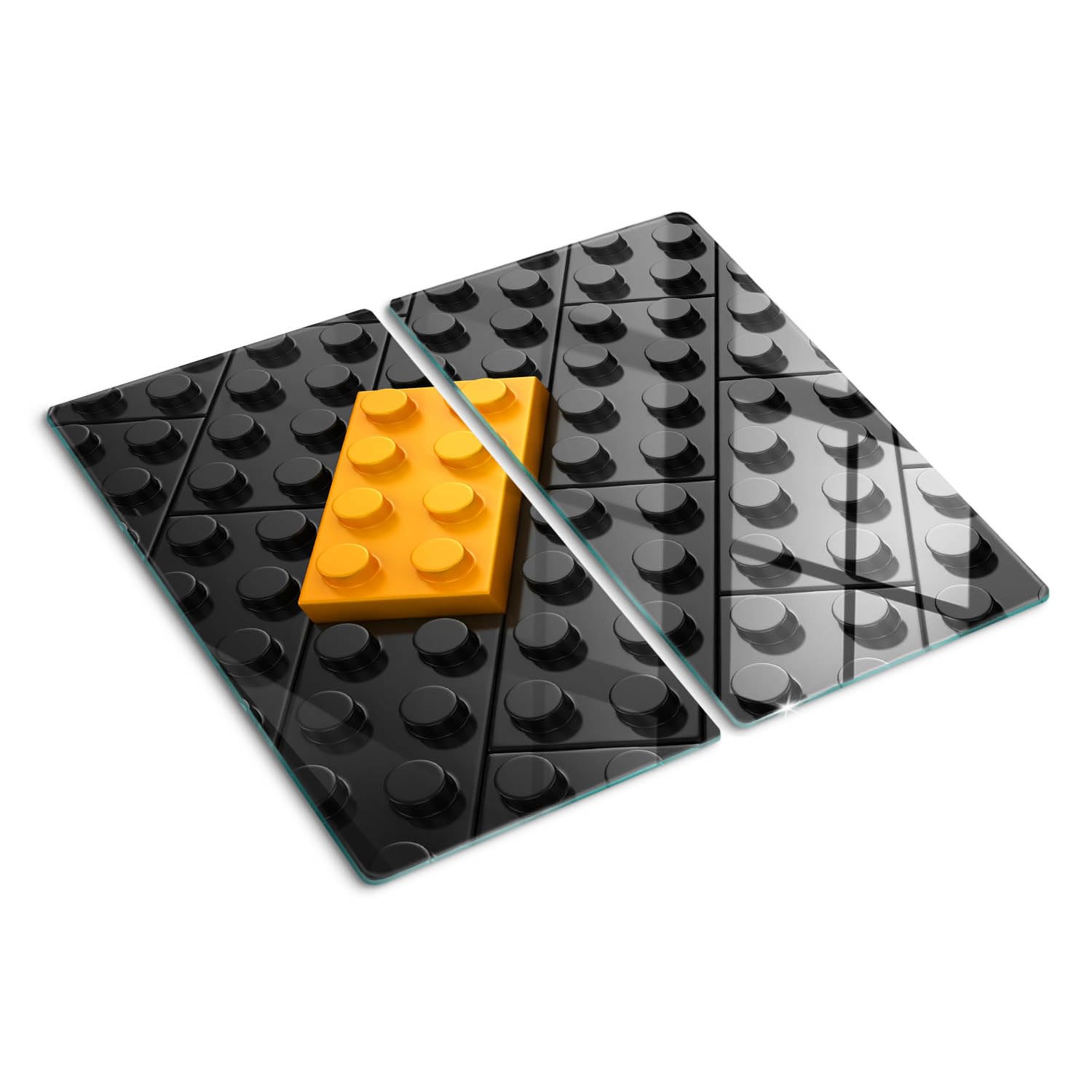Planche à découper d'une grande modernité Lego avec bords polis au contact alimentaire