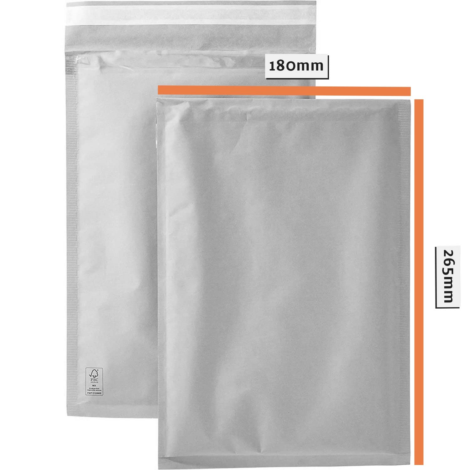 Buste Imbottite Master Bubble Mail Lite, Formato C0 (per CD), Bianche, Confezione Originale UK