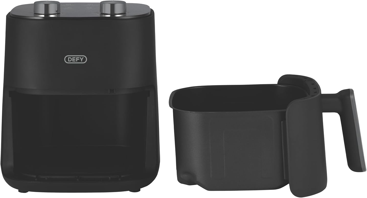 Defy DAF2347MBG Air Fryer with basket removed