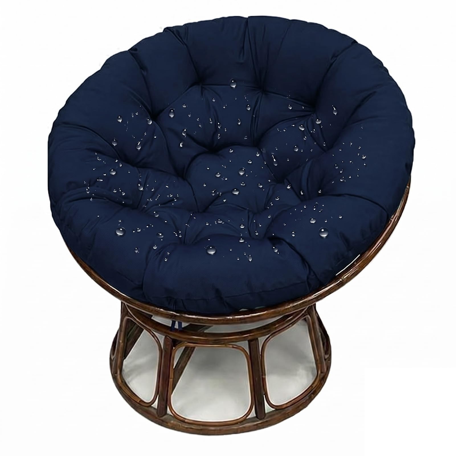 Coussin rond imperméable pour sublimer votre balancelle de jardin