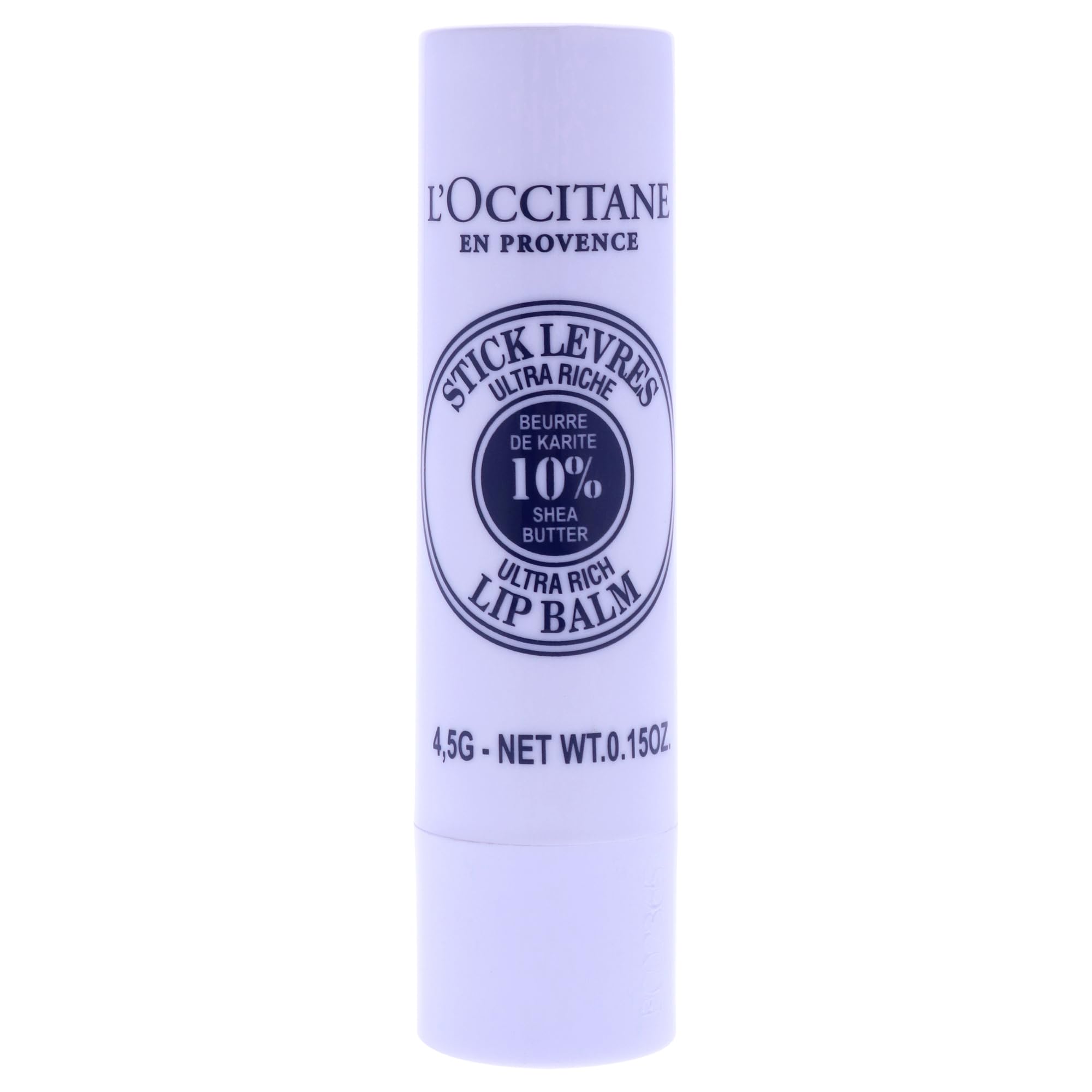 L'OCCITANE - Bardzo bogaty kij do ust Shea - 4,5 g - Wyprodukowano we Francji