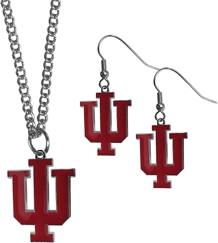 Vista 40 de Siskiyou Sports NCAA unisex-adult Dangle Earrings and Chain Necklace Set