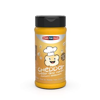 Popcorn Cheesy Cheddar 9 OZ | Kosher Food for Restaurants and Home Cooks | No MSG or Fillers | Great for Popcorns, Fried Foods, BBQ, Chicken Wings & More!