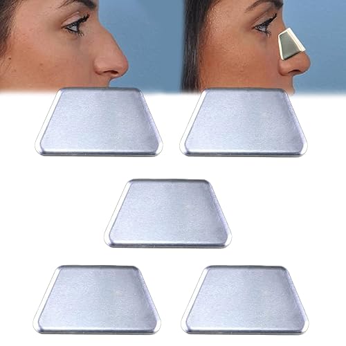 Miniatura 1 de Férulas nasales de aluminio, protector externo de soporte nasal para rinoplastia septoplastia Sur-Gery, fractura de soporte nasal,