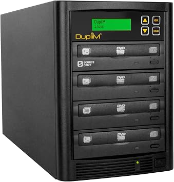 DupliM 13 DVD CD Duplicator Stand-Alone Copy Tower Cloner Burner Copier