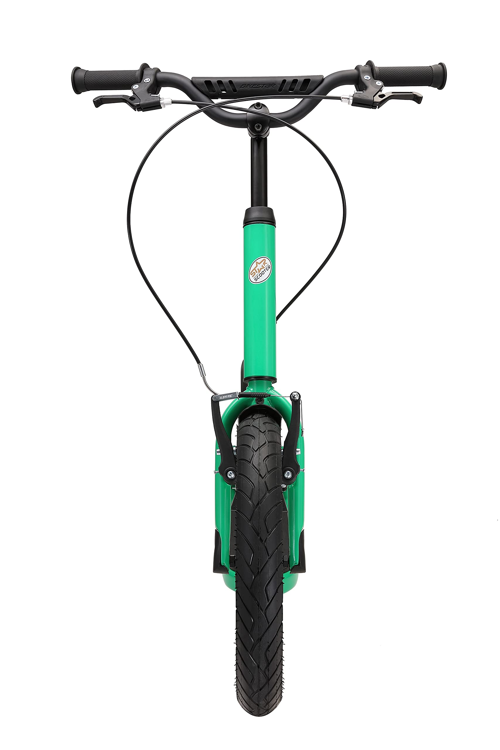 STAR SCOOTER Kinder Tret Roller ab 8 Jahre | City Kick Scooter Luftreifen Höhenverstellbar 16 Zoll New Gen