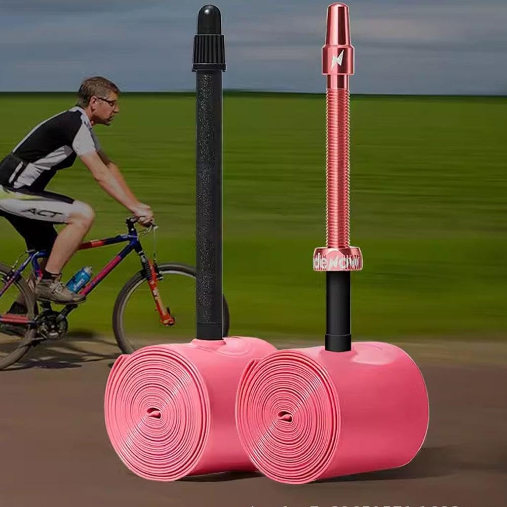 Lot de 2 Chambres à air TPU pour Vélo de Route, Ultralégères 24 g 700C x 23C/25C/28C/30C/32C, Valve Presta 45 mm/65 mm/85 mm (FV:45MM Lot de 2 Chambres à air TPU pour Vélo de Route, Ultralégères 24 g 700C x 23C/25C/28C/30C/32C, Valve Presta 45 mm/65 mm/85 mm (FV:45MM