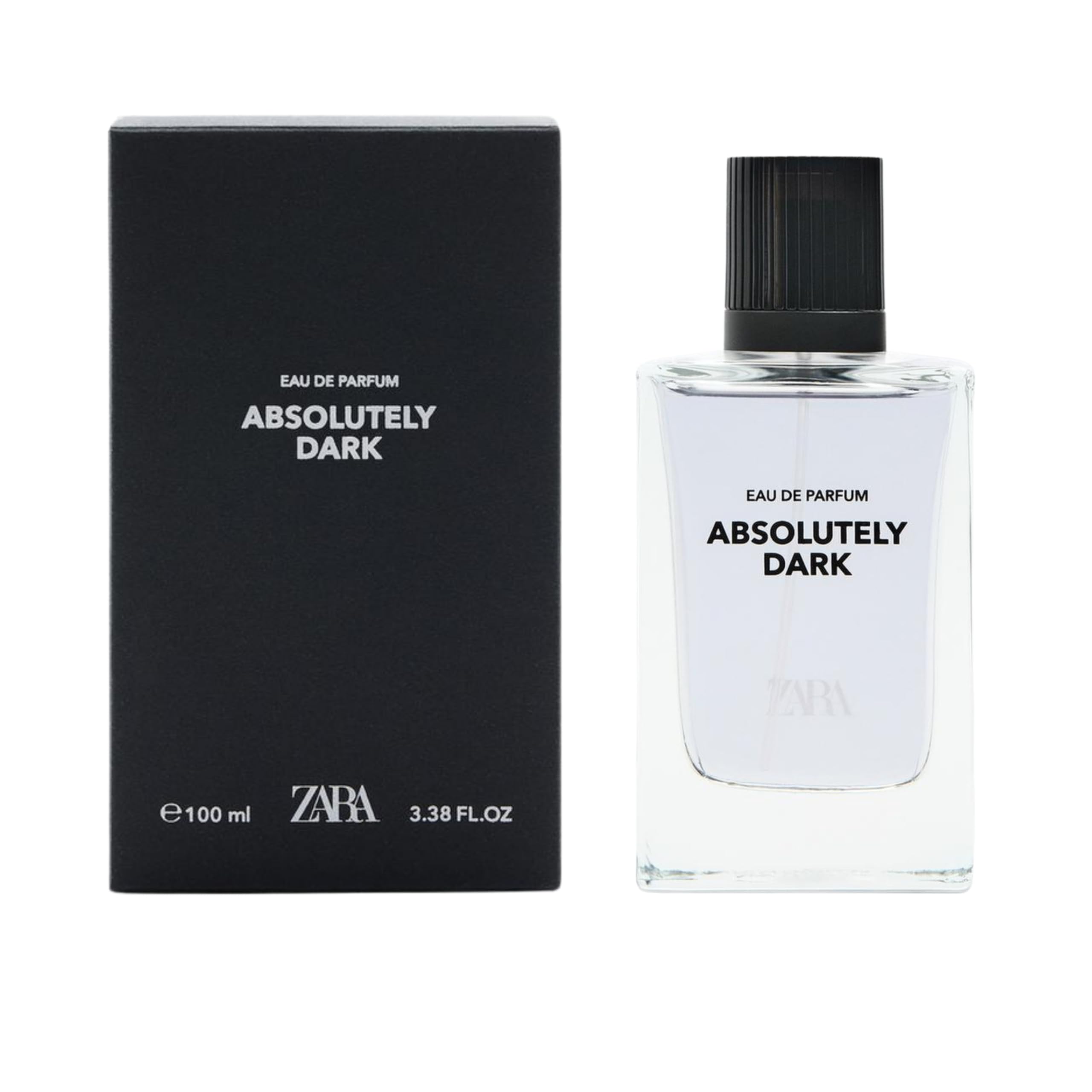 ABSOLUTELY DARK Eau de Parfum 100 ml Herrenduft mit Meeresnoten, Zitrus, Schwertlilie, Kaschmirholz, Sandelholz, Amber & Moosholz – intensiver, maskuliner, frischer und langanhaltender Duft für Männer