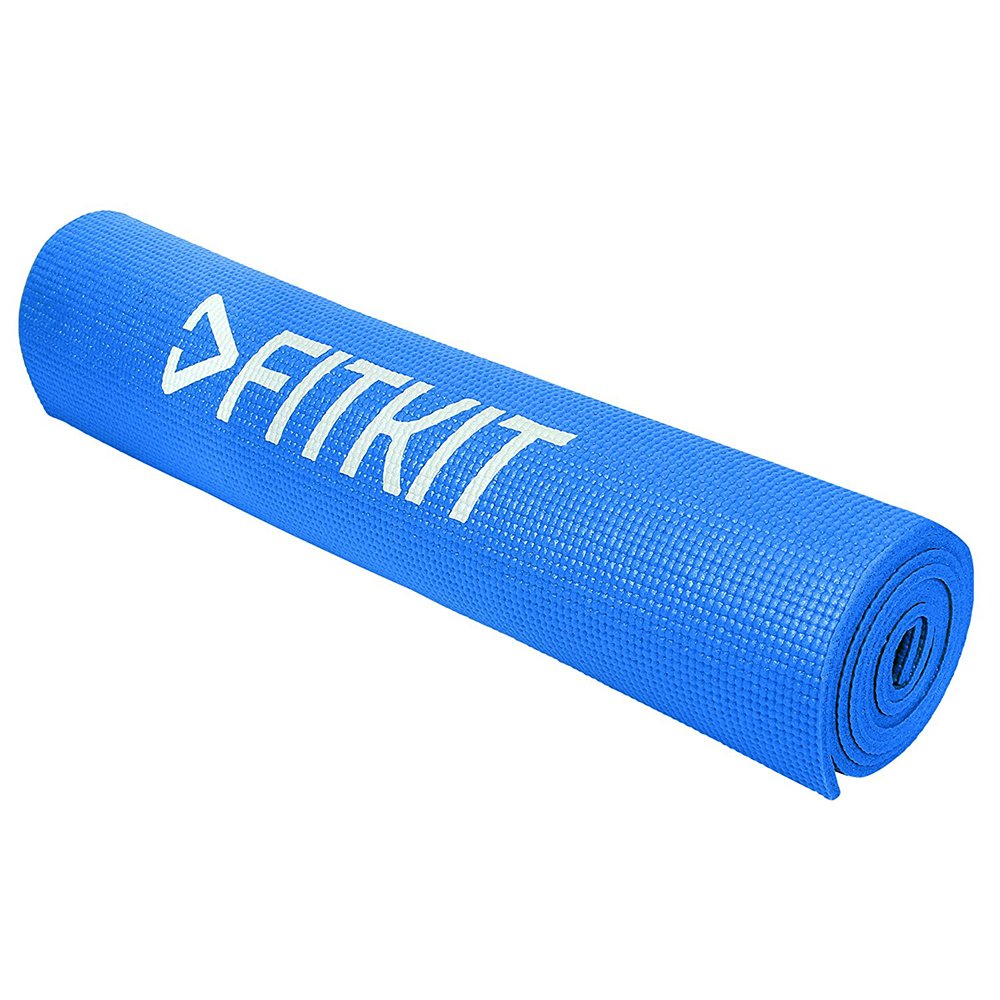 Fitkit FKYM04-B Yoga Mat, 6mm (Blue) (B074V67ML6) Amazon Price History, Amazon Price Tracker