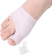 Gel Metatarsal Sleeves and Bunion Cushions 2Pack Thickened Metatarsal Silicone Pad Protector Bunion Pad Sleeve for Bunions Forefoot Pain and Friction Prevented