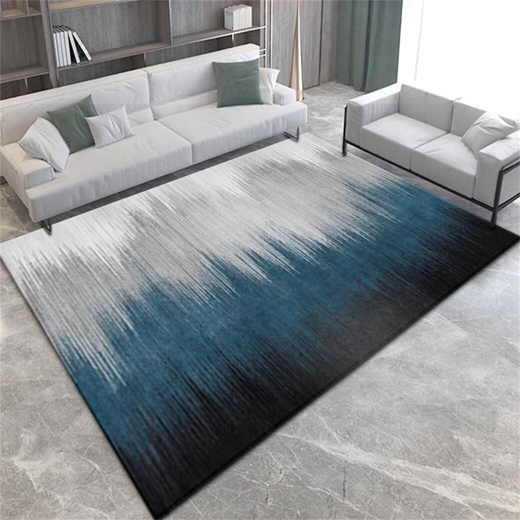 Tapis de chambre enfant bleu pour créer un coin de jeu doux