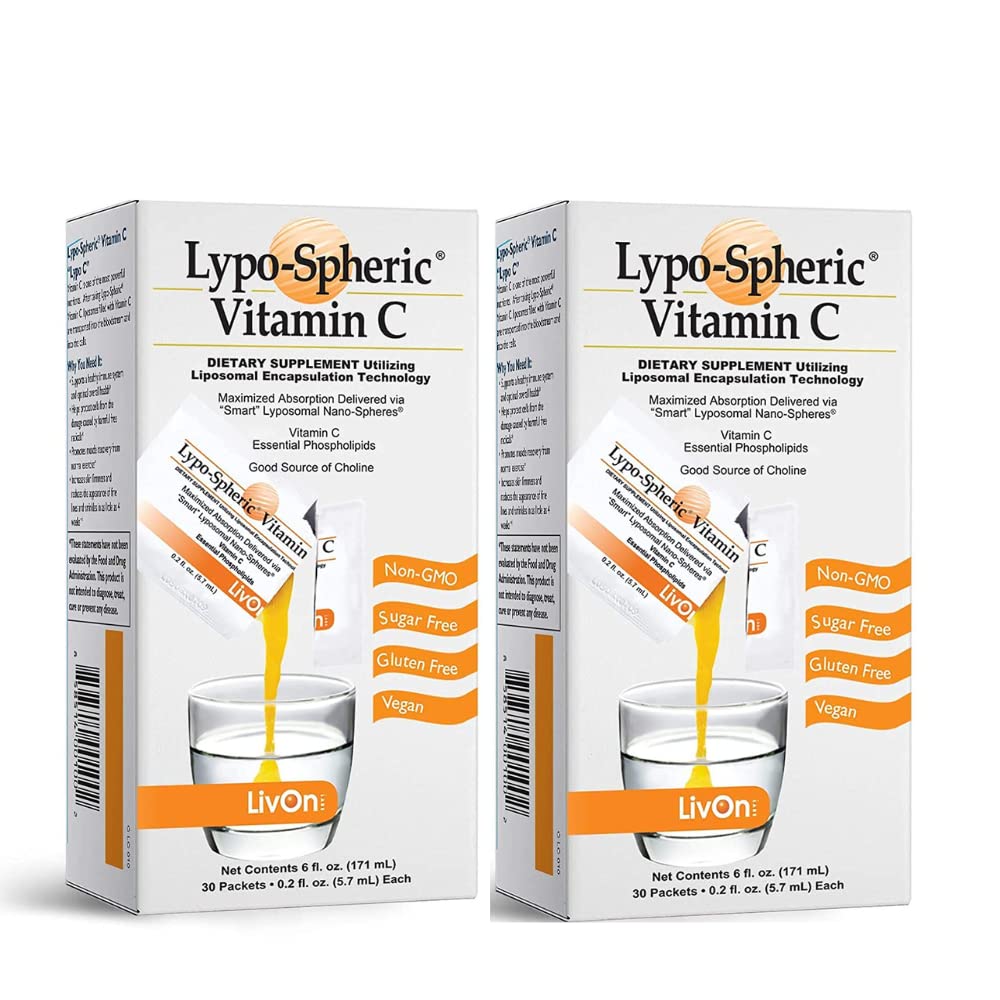 Asterveda Livon LypoSpheric Vitamin C Supplements Liposomal
