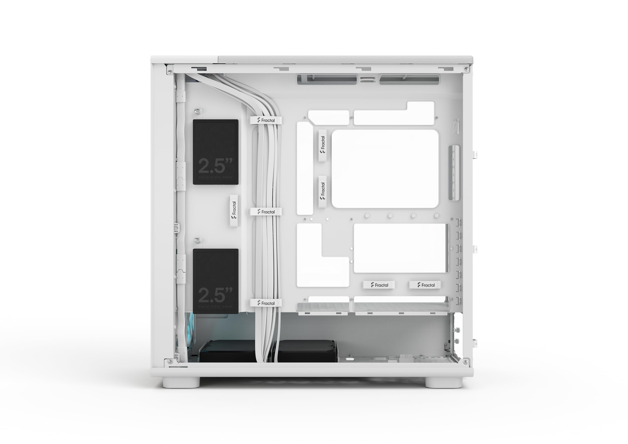 Fractal Design Epoch XL Weiß RGB – Tempered Glass – Bild 6