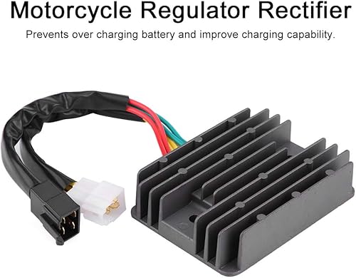 Miniatura 3 de Aramox Rectificador de voltaje de motocicleta, regulador de voltaje de repuesto para Ducati Monster 600 620 695 696 750 796 800 900 1000