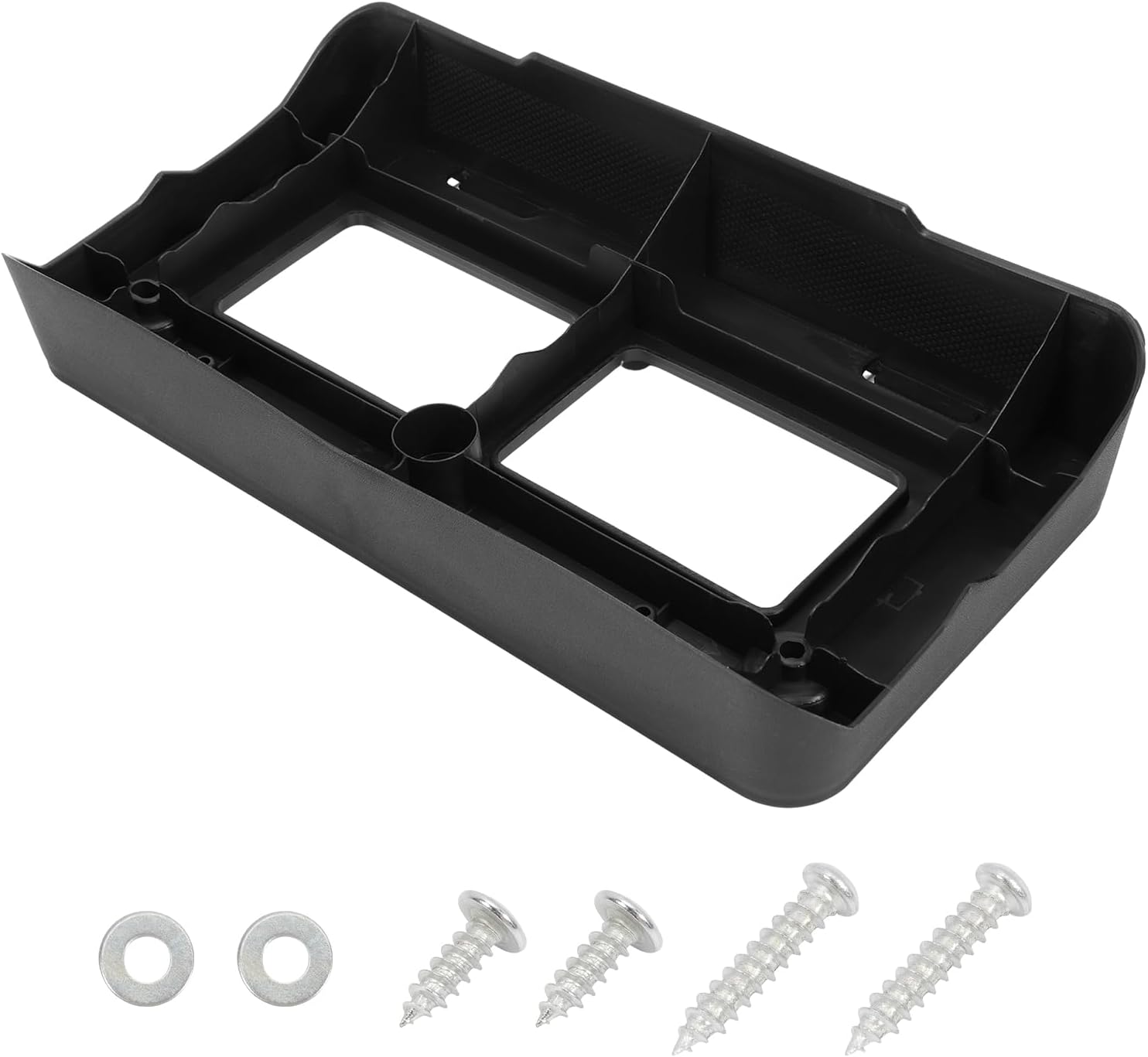 Front License Plate Frame Mounting Bracket Tag Holder Textured Black Fits for 2022 2023 2024 2025 Tundra Replace 751010C040 TO1068171