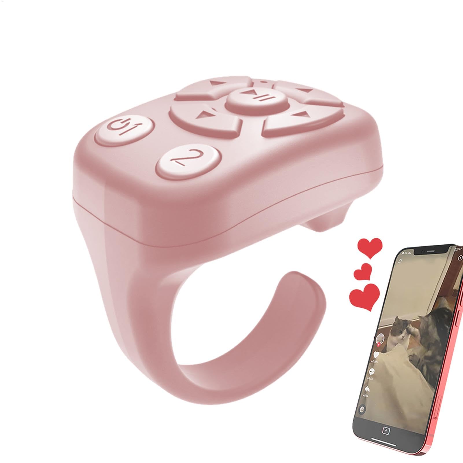Clicker Automatique Anneau Intelligent Tourneur De Page Télécommandé Présentation Multifonction