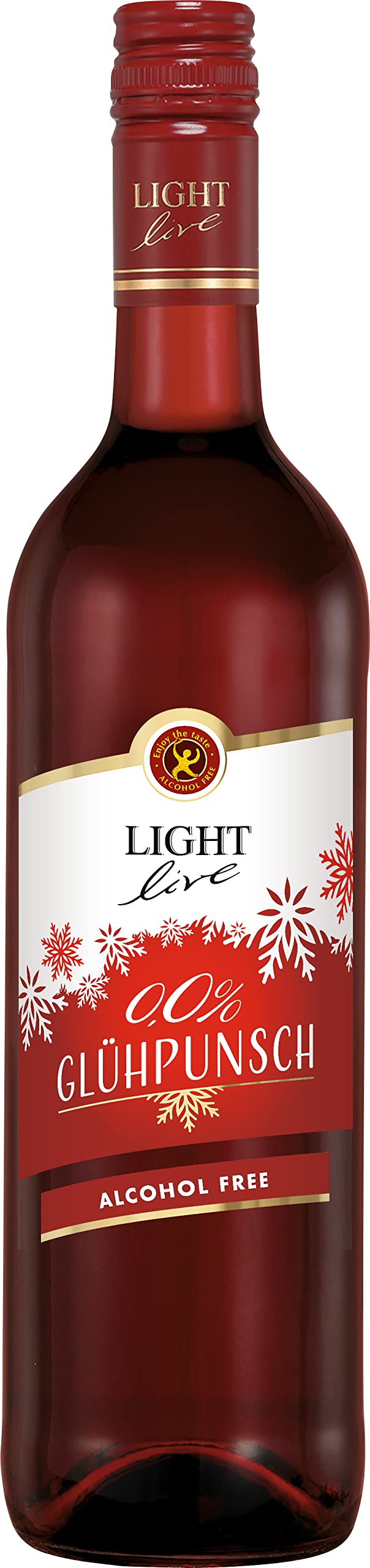 LIGHT live Glühpunsch 0,0% Red (6 x 0,75 l) (Packung mit 2)