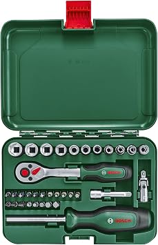 Bosch Home and Garden Hand Tool Set 34 Pieces (Locking- Screwing bits)
