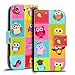 Produktbild Conie PW38748 Print Wallet Kompatibel mit Sony Xperia M5, Motiv Klapphülle mit HD Druck Muster Etui für Xperia M5 Hülle Motiv Eule 3